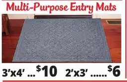 Ocean State Job Lot Multi-Purpose Entry Mats offer