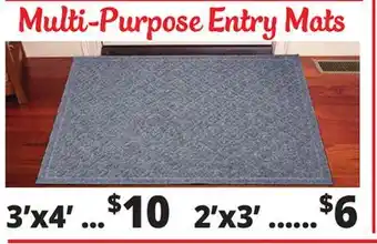 Ocean State Job Lot Multi-Purpose Entry Mats offer