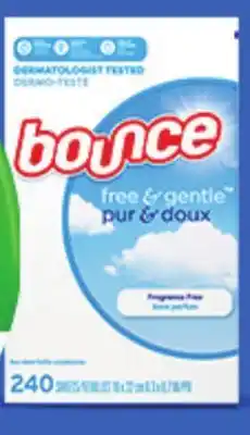 Ocean State Job Lot Bounce Free & Gentle Dryer Sheets 240 Count offer