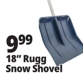 Ocean State Job Lot RUGG 18 Poly Snow Shovel offer