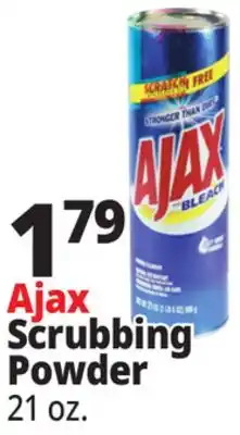 Ocean State Job Lot Ajax with Bleach Powder Cleanser 21 oz offer