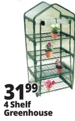 Ocean State Job Lot Tiller & Rowe 4-Shelf Greenhouse offer