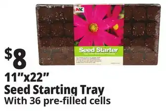 Ocean State Job Lot NK Lawn & Garden 36 Cell Seed Starter Tray with Mix 11 x 22 offer