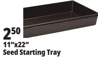 Ocean State Job Lot Seed Starter Plant Tray 11 x 22 offer