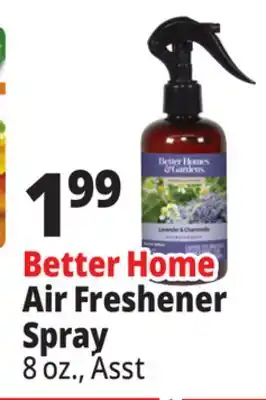 Ocean State Job Lot Better Home Air Freshener Spray offer