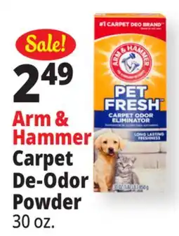 Ocean State Job Lot Arm & Hammer Carpet De-Odor Powder offer