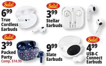 Ocean State Job Lot Headphones & Earbuds offer