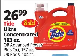 Ocean State Job Lot Tide Ultra Concentrated Original Laundry Detergent 163 oz offer