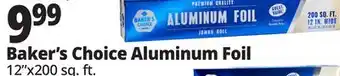 Ocean State Job Lot Baker's Choice Premium Quality Aluminum Foil Jumbo Roll 200 sq ft offer