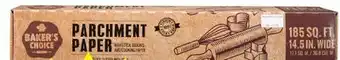 Ocean State Job Lot Baker's Choice Parchment Paper 181 Sq ft offer