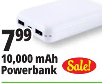 Ocean State Job Lot 10,000 mAh Powerbank offer