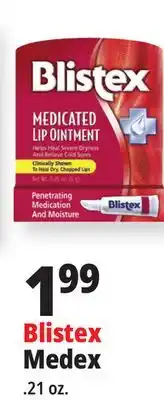 Ocean State Job Lot Blistex Medicated Lip Balm 3 Count offer