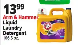 Ocean State Job Lot Arm & Hammer Liquid Laundry Detergent offer