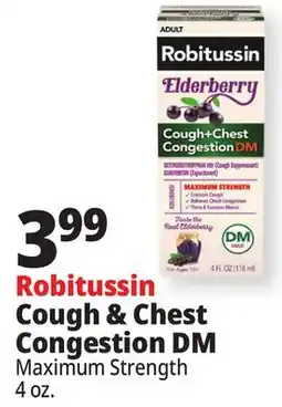 Ocean State Job Lot Robitussin Cough & Chest Congestion DM offer