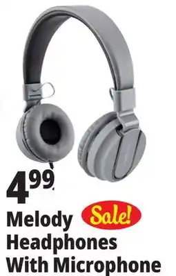 Ocean State Job Lot Melody Headphones With Microphone offer