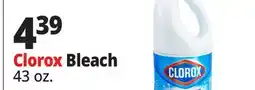 Ocean State Job Lot Clorox Disinfecting Bleach 43 oz offer