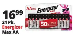 Ocean State Job Lot Energizer Max Alkaline AA Batteries 24-Pack offer