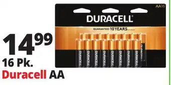 Ocean State Job Lot Duracell Alkaline AA Batteries 16-Pack offer