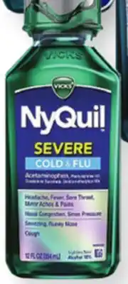 Ocean State Job Lot Vicks NyQuil Severe Cold & Flu offer