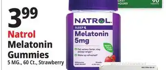 Ocean State Job Lot Natrol Melatonin Gummies offer