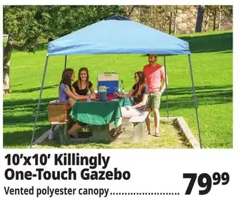 Ocean State Job Lot Killingly 10'x10' One-Touch Pop-Up Gazebo offer