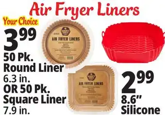 Ocean State Job Lot Air Fryer Liners offer