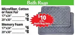 Ocean State Job Lot Bath Rugs offer