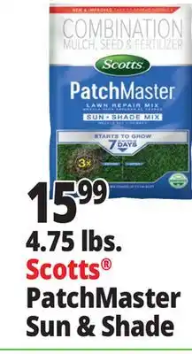 Ocean State Job Lot 4.75 lbs Scotts PatchMaster Sun & Shade offer