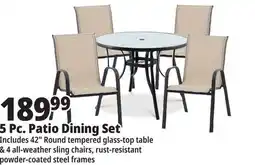 Ocean State Job Lot 5 Pc. Patio Dining Set offer