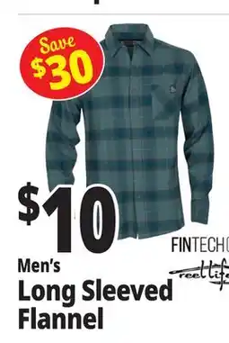 Ocean State Job Lot Men's Long Sleeved Flannel offer