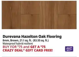 Ocean State Job Lot Durevana Hazelton Oak Flooring offer