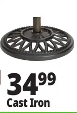 Ocean State Job Lot Cast Iron Patio Umbrella Base 26 lbs offer