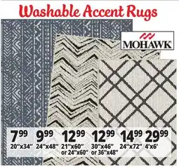 Ocean State Job Lot Washable Accent Rugs offer