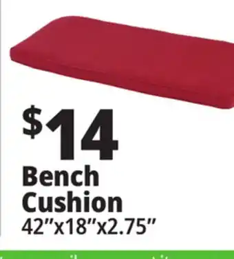 Ocean State Job Lot Bench Cushion offer