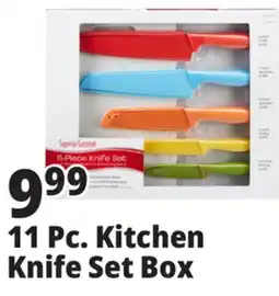 Ocean State Job Lot 11 Pc. Kitchen Knife Set Box offer