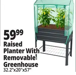 Ocean State Job Lot Raised Planter With Removable Greenhouse offer