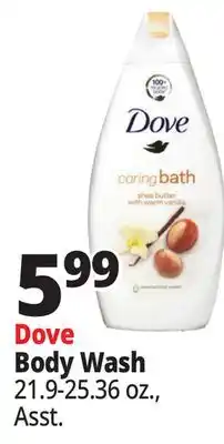 Ocean State Job Lot Dove Body Wash offer