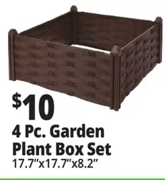 Ocean State Job Lot Raised Garden Bed 4 Piece offer