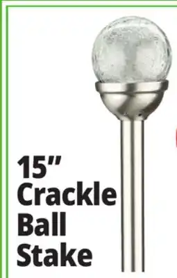 Ocean State Job Lot 15 Crackle Ball Stake offer