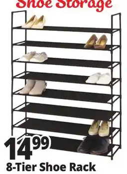 Ocean State Job Lot 8-Tier Shoe Rack offer