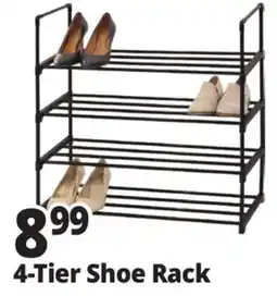 Ocean State Job Lot 4-Tier Shoe Rack offer