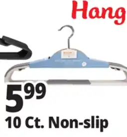 Ocean State Job Lot Nest Accents Non-Slip Clothes Hangers 10 Count offer