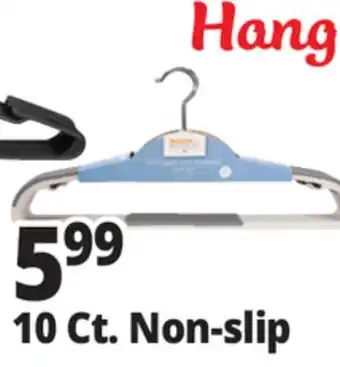 Ocean State Job Lot Nest Accents Non-Slip Clothes Hangers 10 Count offer