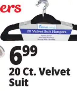 Ocean State Job Lot HomeLiving Velvet Suit Hangers 20 Count offer