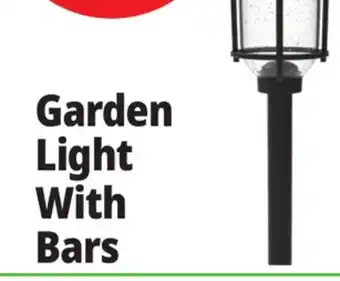 Ocean State Job Lot Garden Light With Bars offer