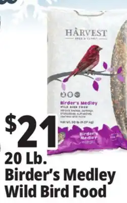 Ocean State Job Lot Harvest Birder's Medley Wild Bird Food 20 lbs offer