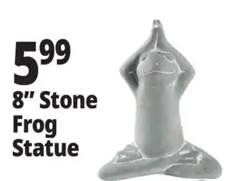 Ocean State Job Lot Stone Frog Statue offer