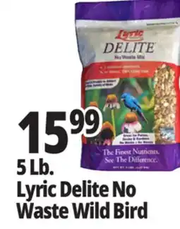 Ocean State Job Lot 5 Lb. Lyric Delite No Waste Wild Bird offer