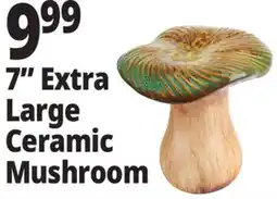 Ocean State Job Lot 7 Extra Large Ceramic Mushroom offer