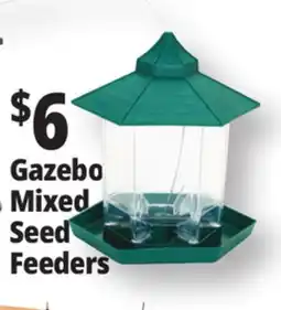 Ocean State Job Lot Gazebo Mixed Seed Feeders offer